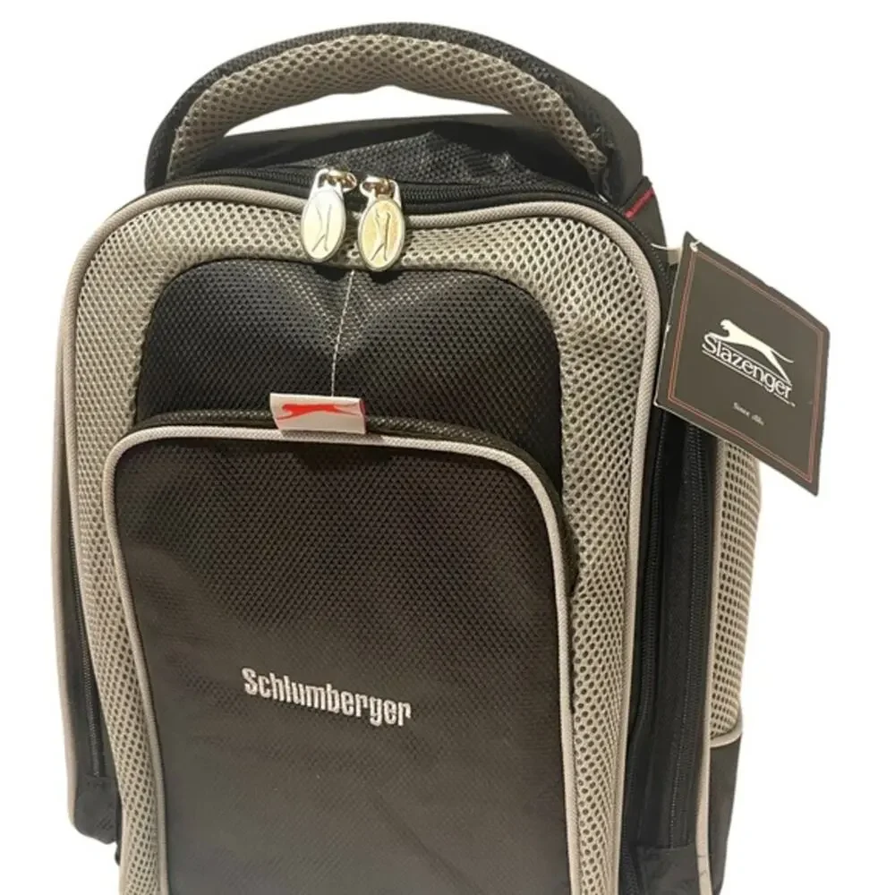Slazenger Classic Shoe Bag Black Gray